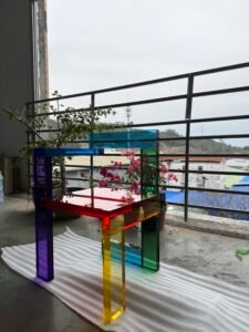 acrylic chair