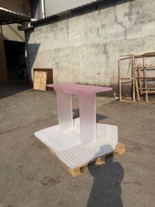 acrylic side table acrylic console table